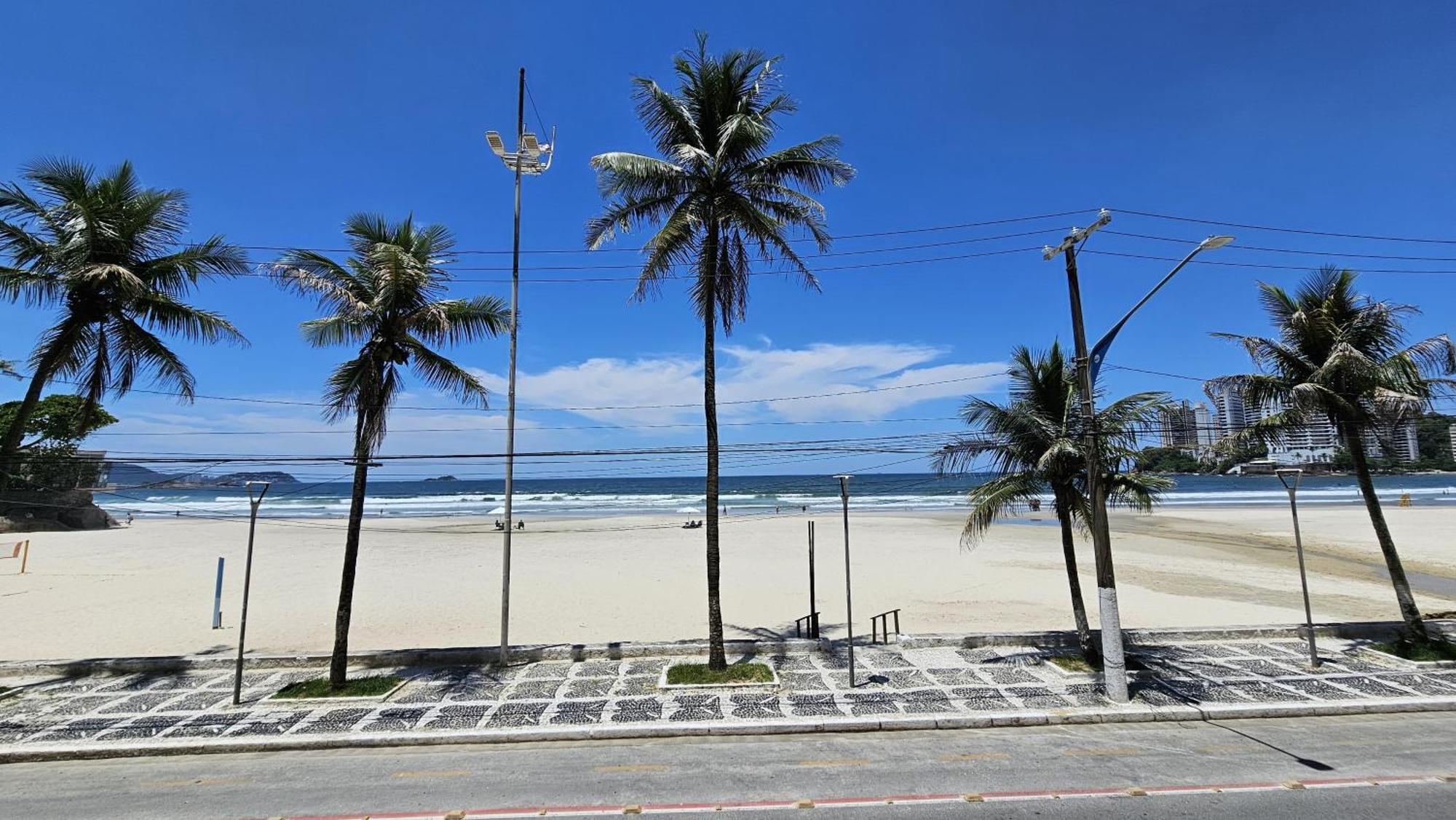 Pe Na Areia - Asturias - Beach Host Guarujá Exterior foto